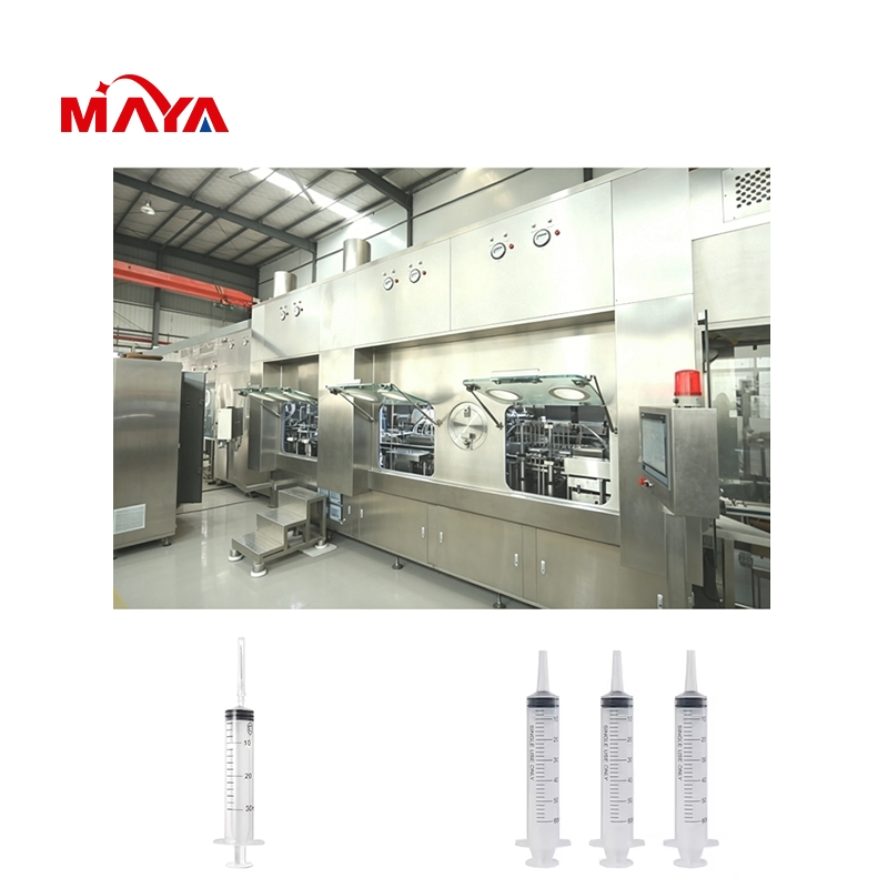 Sistema de Isolador Estéril Automático Farmacêutico Maya C-Rabs Máquina de PFS Linha de Enchimento de Seringas Pré-preenchidas com Linha de Embalagem