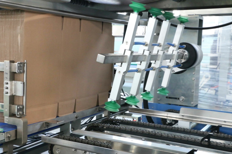 Máquina Automática de Embalagem e Encolhimento para garrafa PET/cerveja, bebida, água pura, suco de fruta, leite, embalagem em caixa de papelão para líquidos, embalador de garrafa de vidro PET