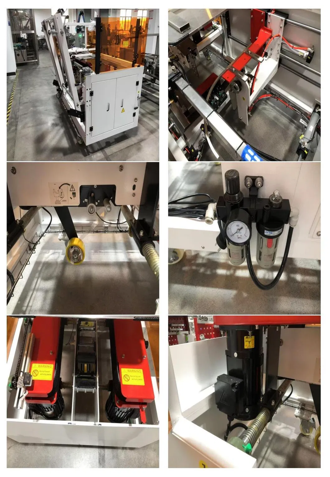 Detalhes Máquina de desempacotamento