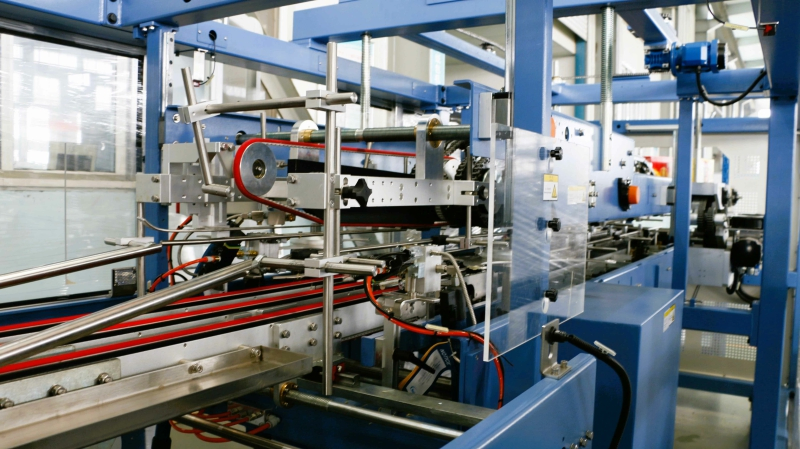 Máquina Automática de Embalagem e Encolhimento para garrafa PET/cerveja, bebida, água pura, suco de fruta, leite, embalagem em caixa de papelão para líquidos, embalador de garrafa de vidro PET