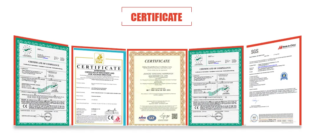 Certificados de Qualidade