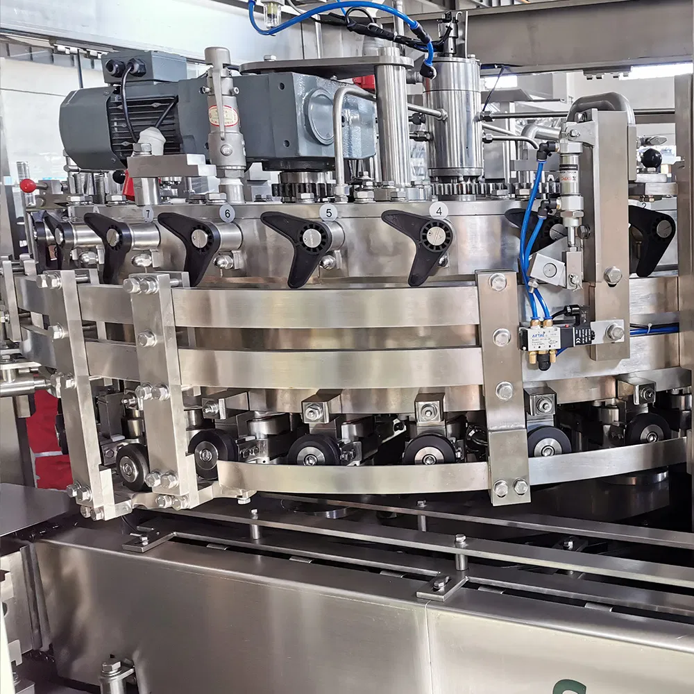Máquina Automática de Enchimento e Selagem de Latas Linha de Produção de Latas de Cerveja Máquina Automática de Cerveja