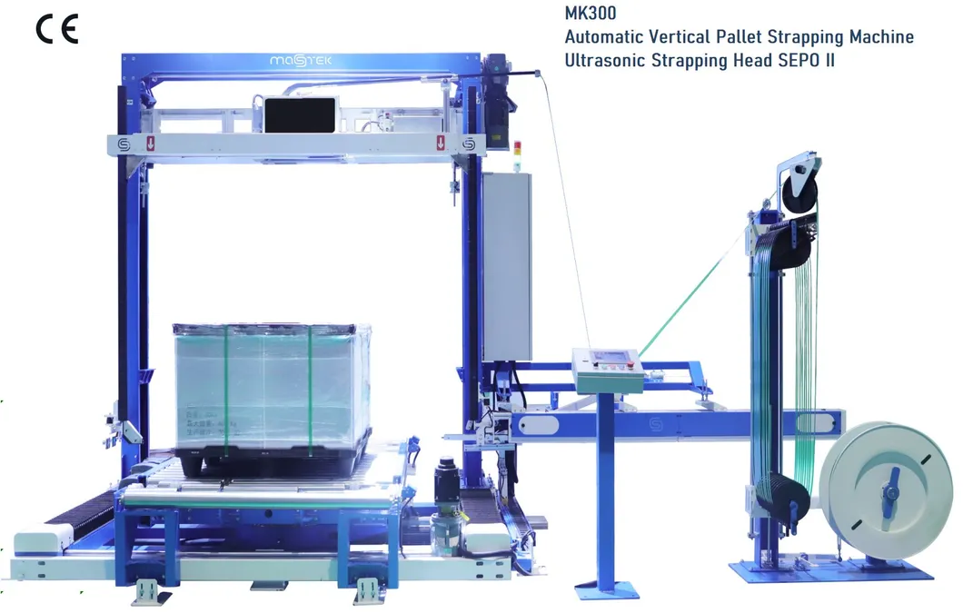 Máquina de Embalagem de Estrangulamento de Cartão PP Automática Melhor para Animais de Estimação Máquina de Estrangulamento de Paletes
