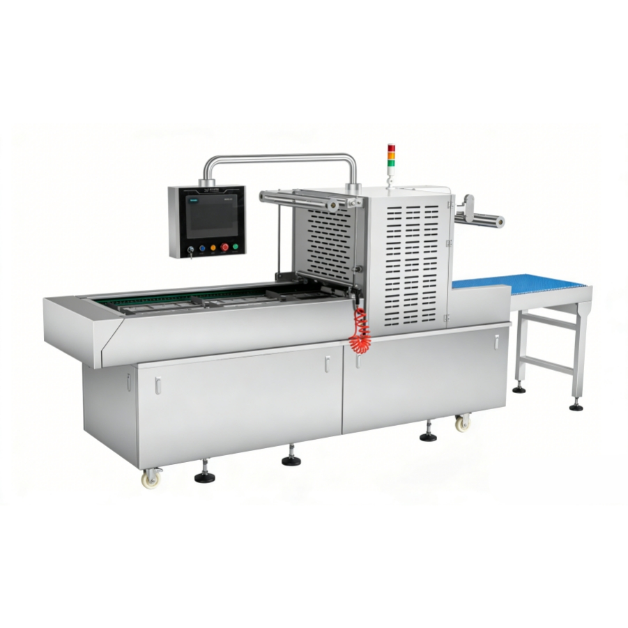 A Nova Máquina de Embalagem a Vácuo de Alto Desempenho para Embalagem de Atum