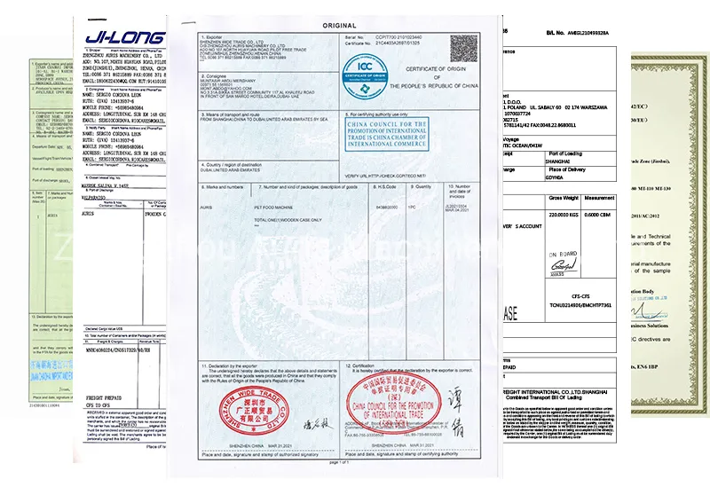 Certificados de qualidade
