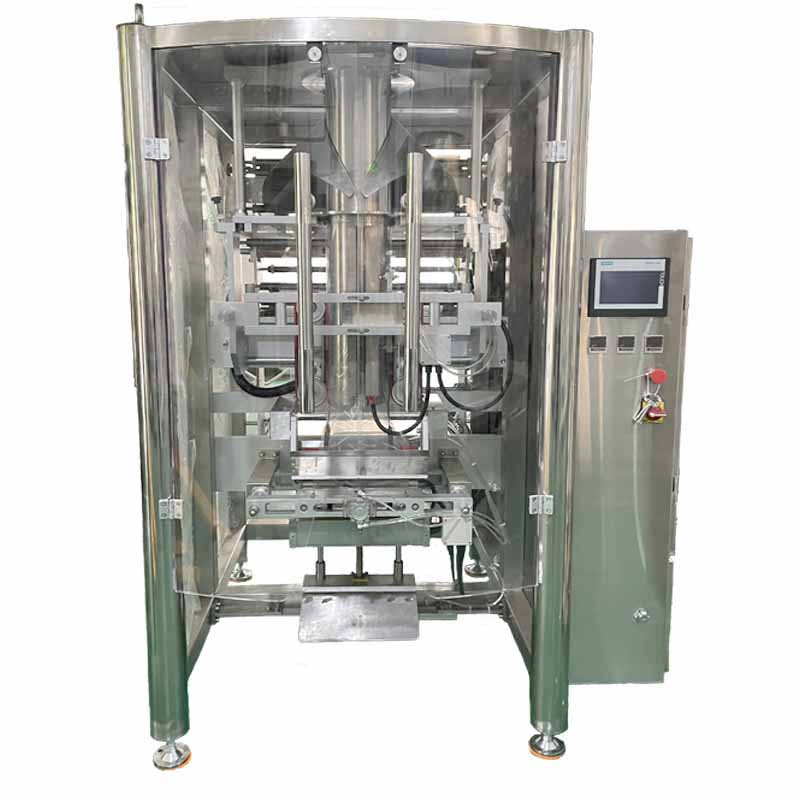 Máquina de Embalagem Automática Vertical Multifuncional Vffs para Pó de Lavagem, Arroz, Café, Nozes, Sal, Molho, Feijões, Sementes, Açúcar, Carvão, Ração para Cães, Areia para Gatos