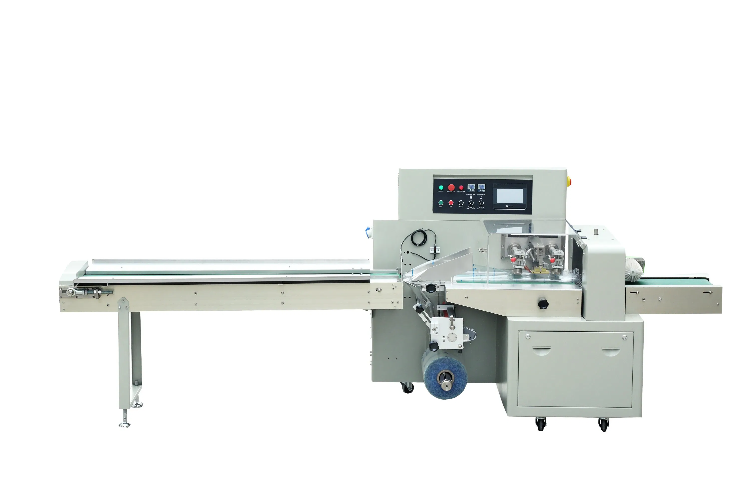 Máquina de Embalagem de Fluxo para Embalar Biscoitos de Chocolate em Barra Horizontal Automática, Embalagem de Sabão, Embalagem de Fluxo, Embalagem de Saco, Embalagem de Almofada