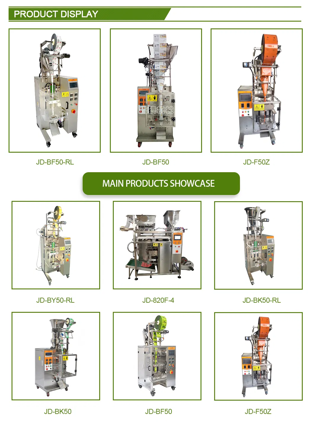 Máquina de Embalagem de Pó de Açúcar Vertical Multifuncional Automática e Máquina de Enchimento