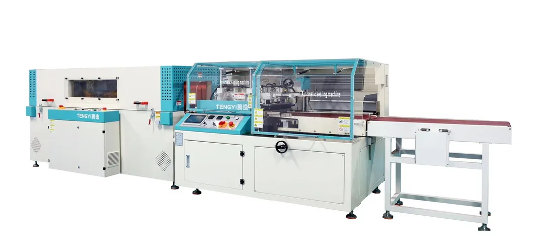 Máquina de Embalagem com Encolhimento Térmico Automático Total