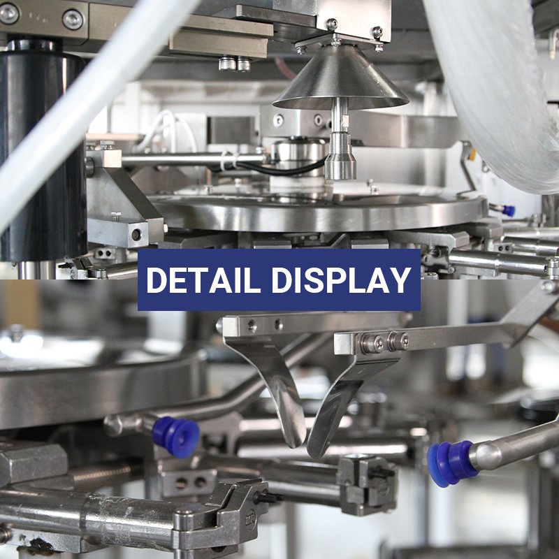 Máquina de Embalagem de Sacos Premoldados com Zíper para Alimentos, Snacks, Nozes e Chips com Garantia de Qualidade Linpack Totalmente Automática