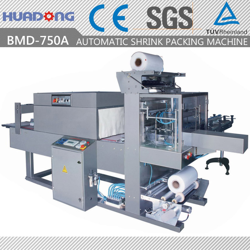 Máquina de Embalagem Térmica com Filme PE Automática Máquina de Envoltório Térmico Máquina de Embalagem Térmica