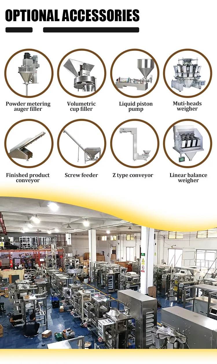 Detalhes de Estrutura da Máquina de Embalagem