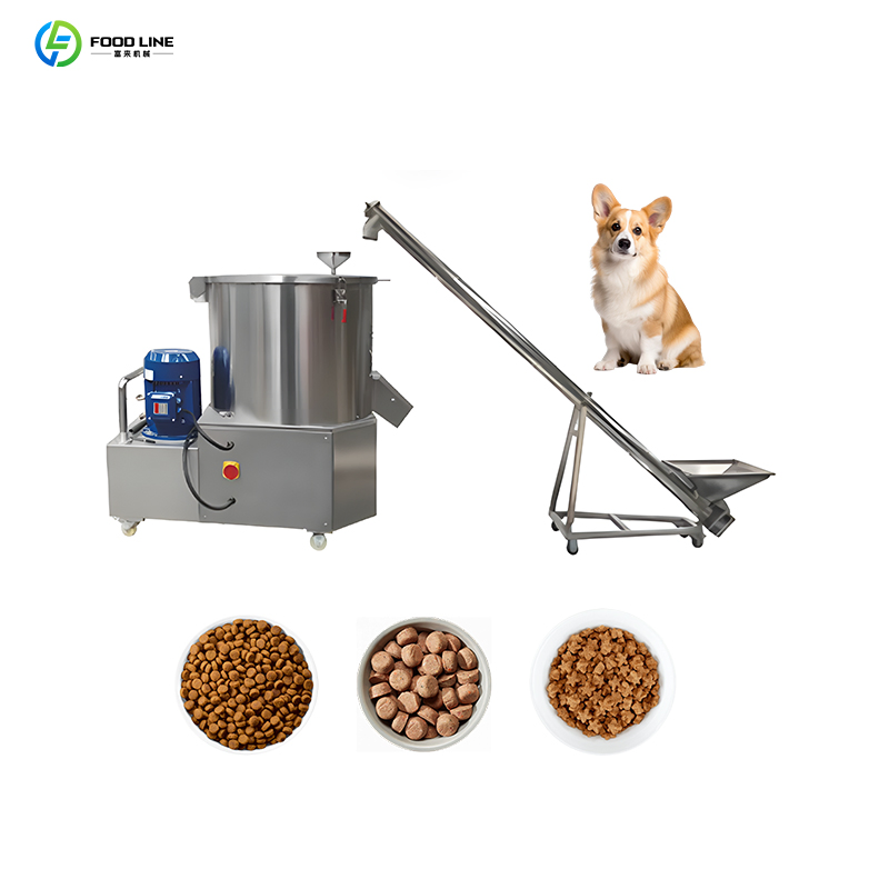 Linha de Produção de Ração para Animais de Estimação Totalmente Automática, Linha de Enchimento e Embalagem de Ração para Cães e Peixes em Partículas