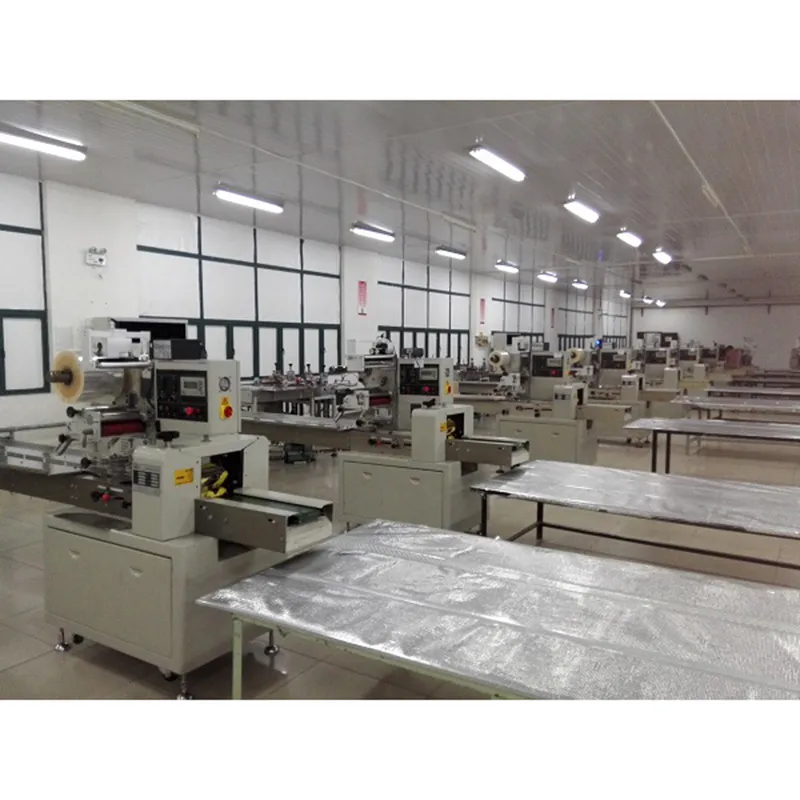 Máquina de Embalagem Horizontal para Doces com Embalagem de Algodão Pequeno e Macio, Embalagem de Pirulito Duro, Máquina de Embalagem Rápida