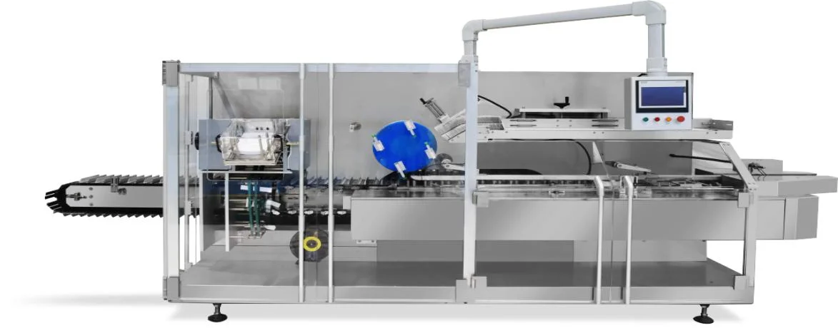 Máquina de Embalagem de Cartões Automática para Frascos, Máquina de Embalagem de Alimentos, Máquina de Cartonagem, Máquina de Embalagem Farmacêutica para Medicamentos