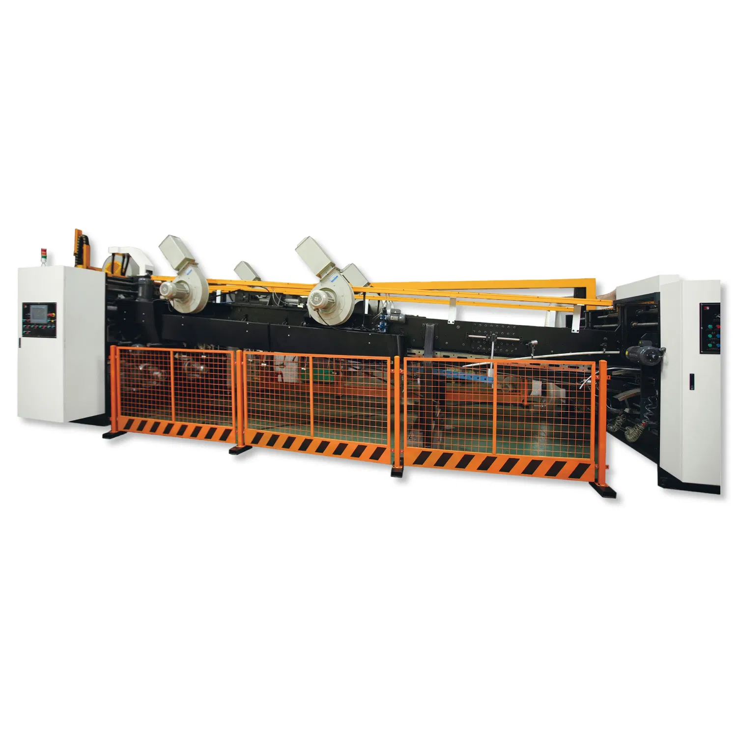 Impressora rotativa automática totalmente automática para corte de matriz, estrangulamento, embalagem de caixas e embalagem de cartuchos