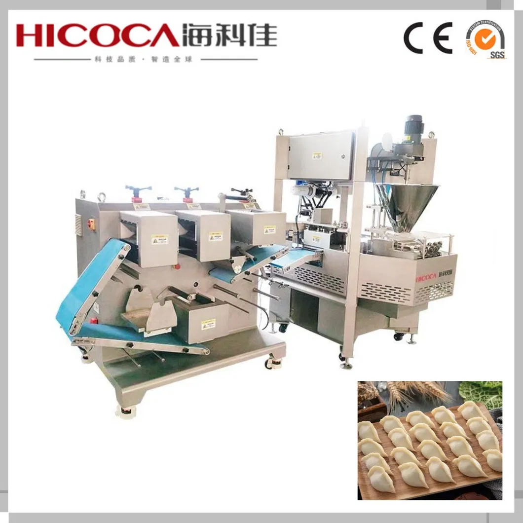 A Linha de Produção e Embalagem de Samosas Inteligente e de Alta Tecnologia com Controle PLC