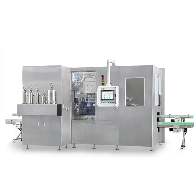 Máquina de Sopro, Preenchimento e Selagem de Ampolas Plásticas
