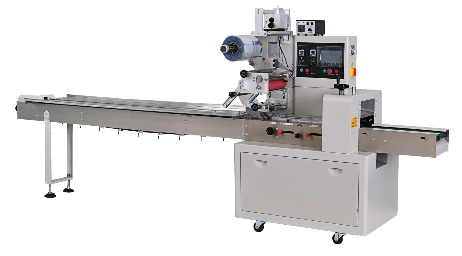 Máquina de Embalagem de Fluxo para Embalar Biscoitos de Chocolate em Barra Horizontal Automática, Embalagem de Sabão, Embalagem de Fluxo, Embalagem de Saco, Embalagem de Almofada