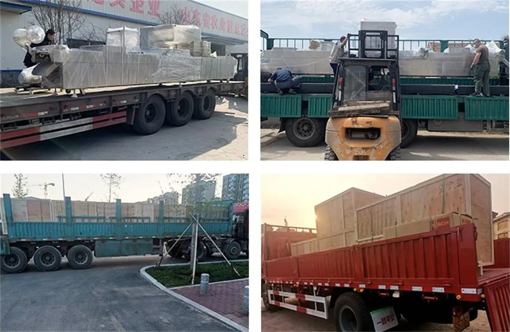 Envio de Equipamento Industrial