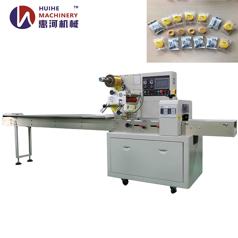 Máquina de Embalagem Horizontal para Doces com Embalagem de Algodão Pequeno e Macio, Embalagem de Pirulito Duro, Máquina de Embalagem Rápida