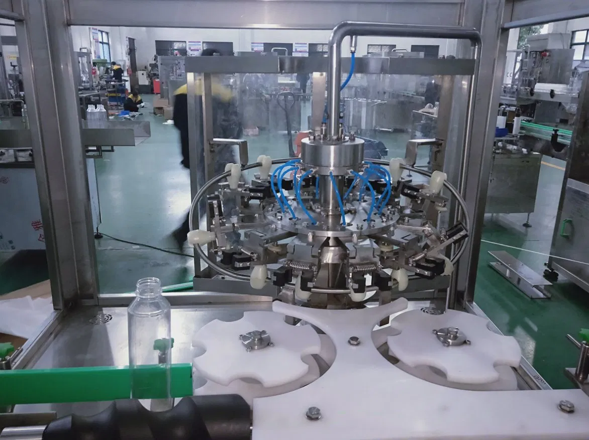 Linha de Produção de Bebidas Carbonatadas de Alta Qualidade com Máquina de Enchimento de Líquidos/Máquina de Embalagem de Geleia Máquina de Enchimento de Garrafas de Vidro