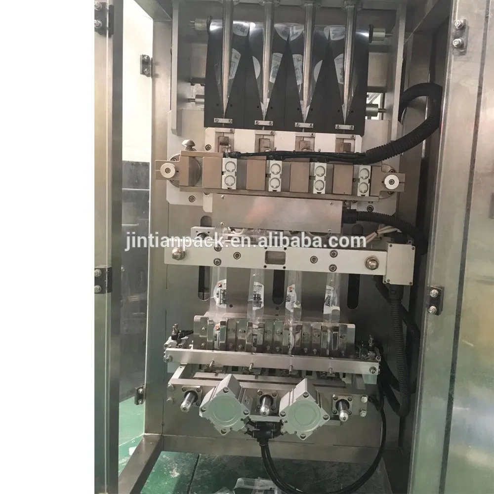 Máquina de Embalagem em Sachê de Pó de Café com Leite para Múltiplas Lanes Automática