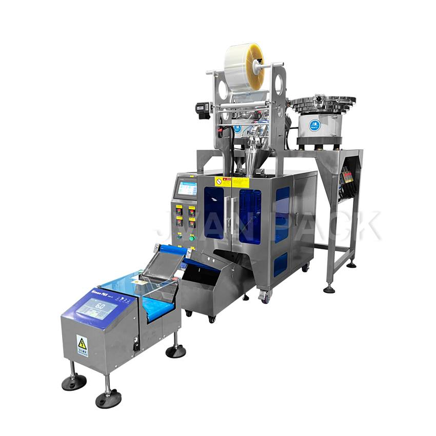 Jp-320-2 Embalagem de grânulos verticais pequenos e multifuncionais Embalagem de Comprimido Tablet Capsule Máquina de embalagem de saqueta