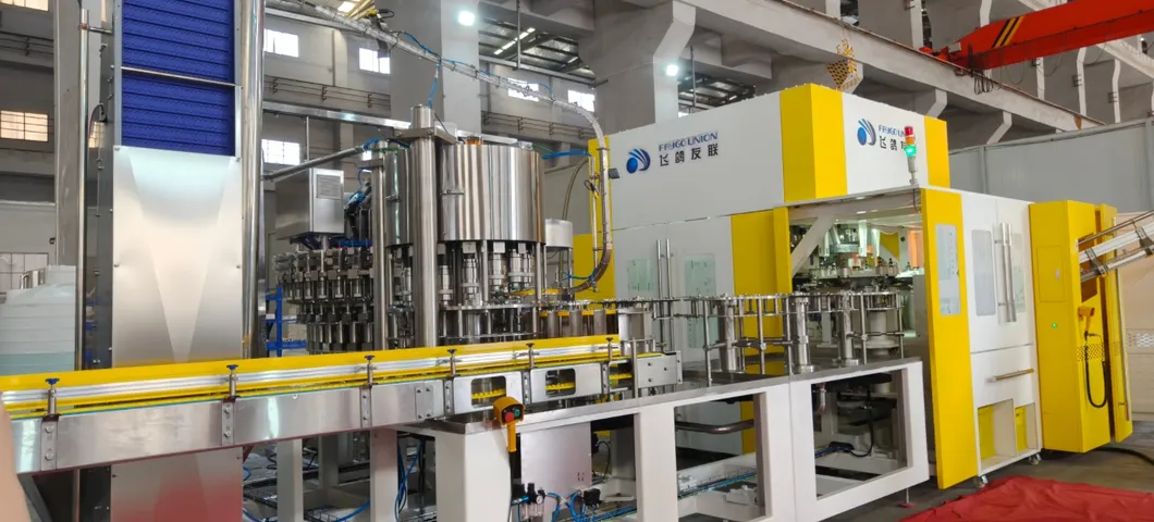 Equipamento de Sopro, Enchimento e Tampagem
