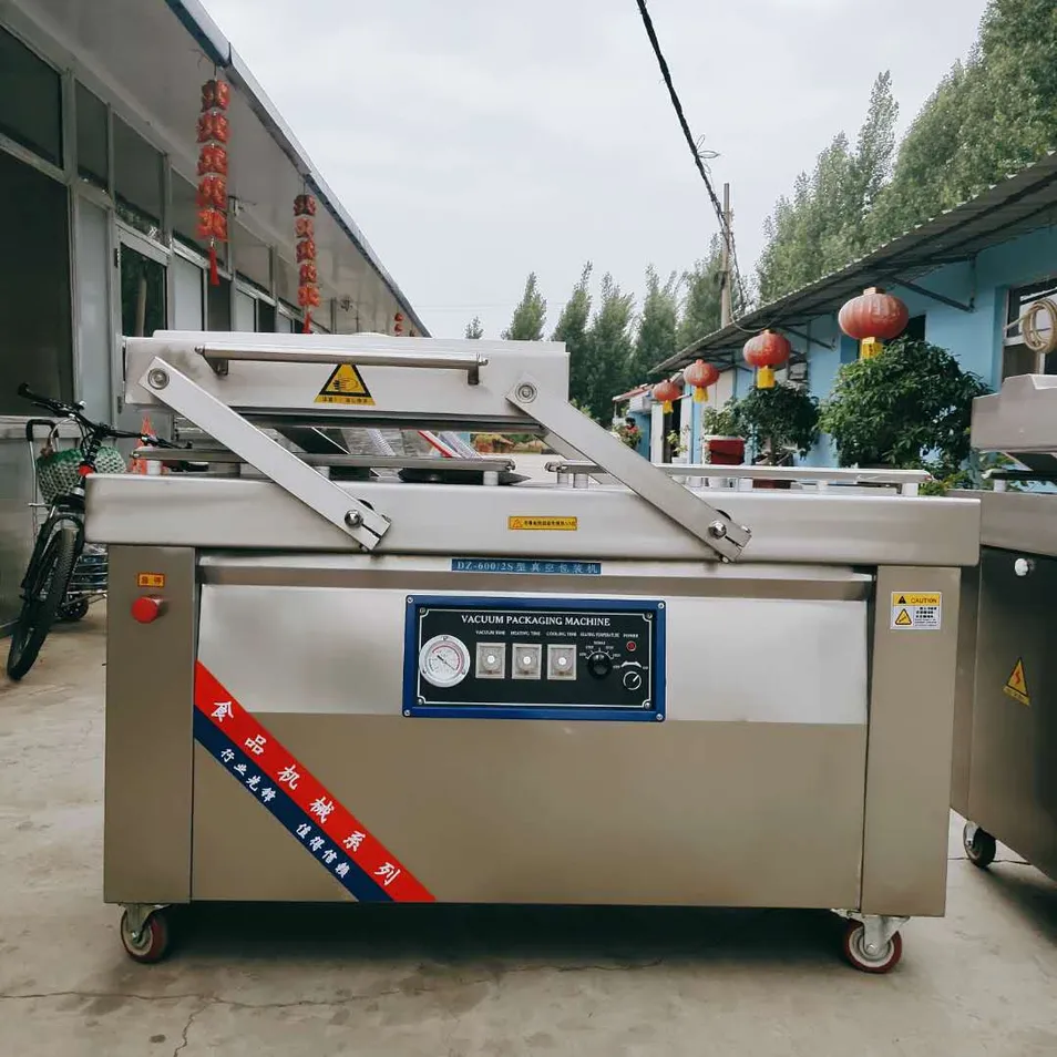 Máquina de embalagem a vácuo para selagem de pacotes de frutos do mar em alta venda