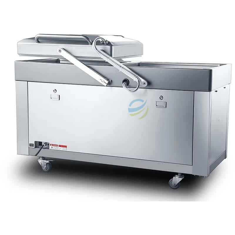 Máquina de Embalagem a Vácuo de Dupla Câmara para Pacotes de Lanches Vendas Diretas de Fábrica na China