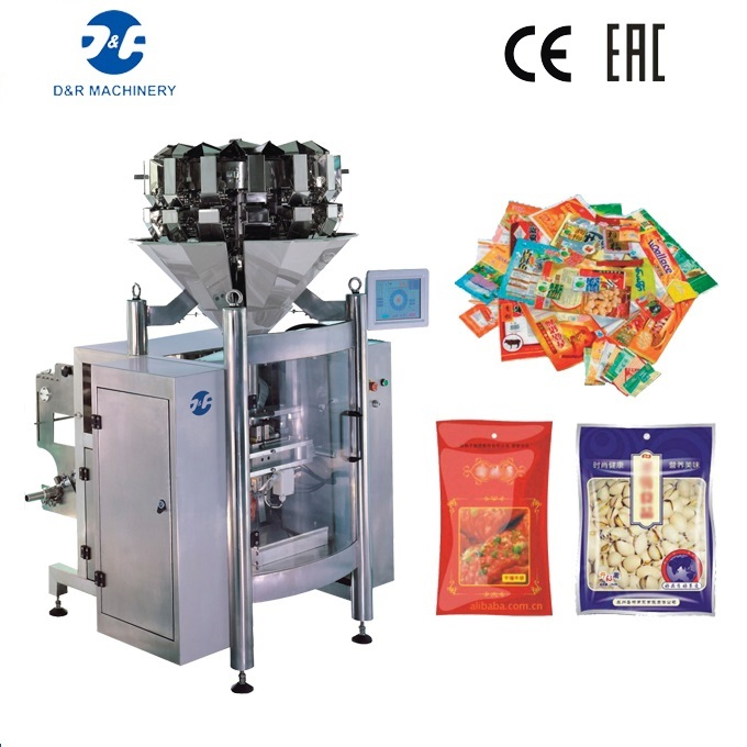 Máquina de Embalagem de Alimentos Popped Máquina de Embalagem Vertical Automática