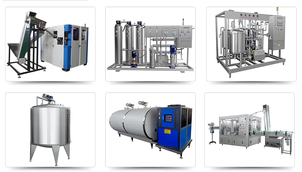 Produto Principal Linha de Produção de Água