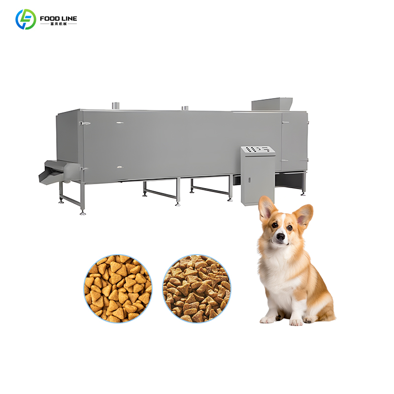 Linha de Produção de Ração para Animais de Estimação Totalmente Automática, Linha de Enchimento e Embalagem de Ração para Cães e Peixes em Partículas