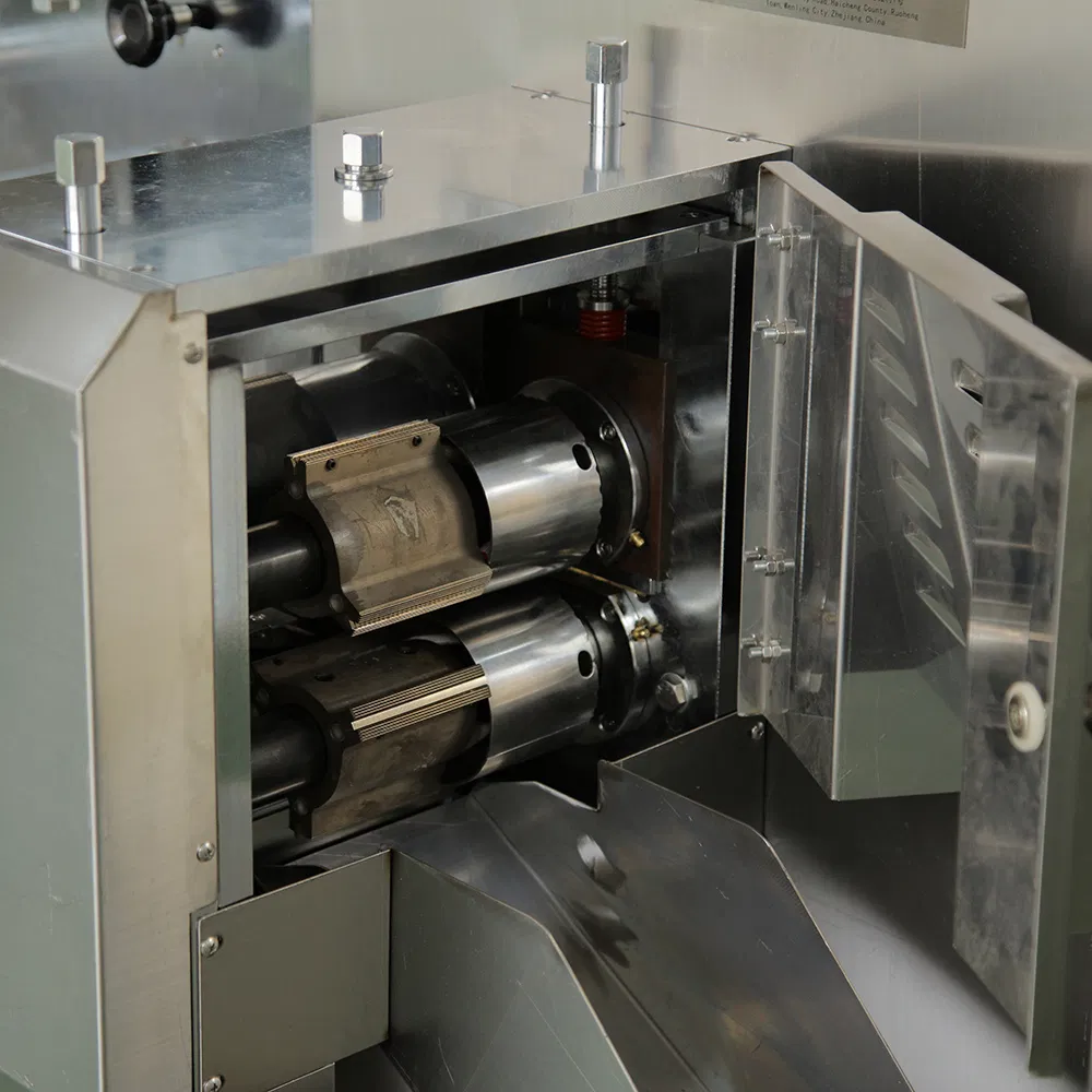 Máquina de Embalagem de Doces em Alta Velocidade Máquina de Embalagem de Gelatina Goma Doce Máquina de Embalagem de Doces Confeitaria Embaladora de Pirulito Máquina de Embalagem de Goma Mastigável/Taffy