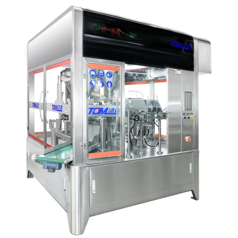 Máquina de Embalagem e Enchimento de Sacos para Alimentação de Pó, Grânulos e Líquidos com Alta Eficiência de Produção Automática Tmbp001
