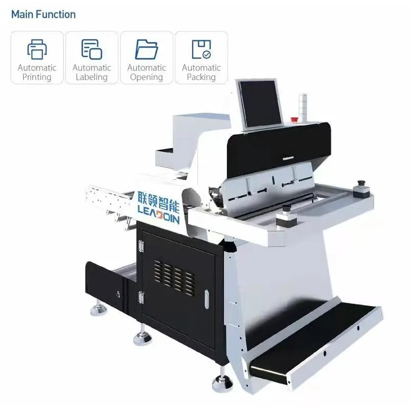 Máquina de embalagem Ecommerce