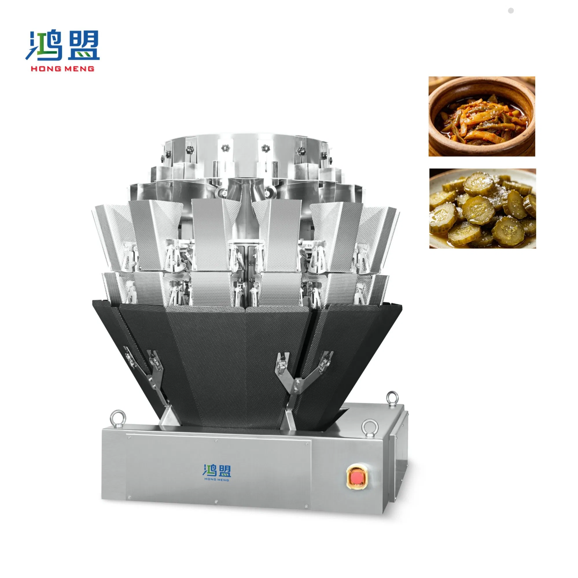 Máquina de Embalagem de Selagem de Saco Pequeno com Vácuo Automático de Alta Precisão, Estável, com Vários Cabeçotes, para Snacks e Produtos de Carne