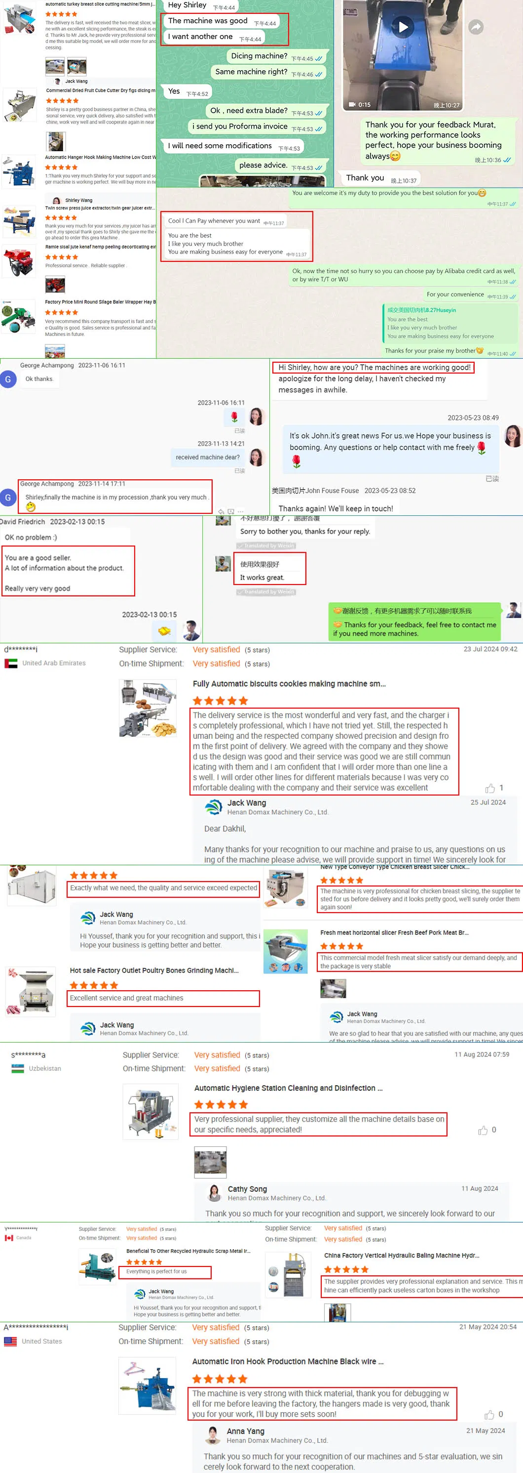 Feedback dos Clientes