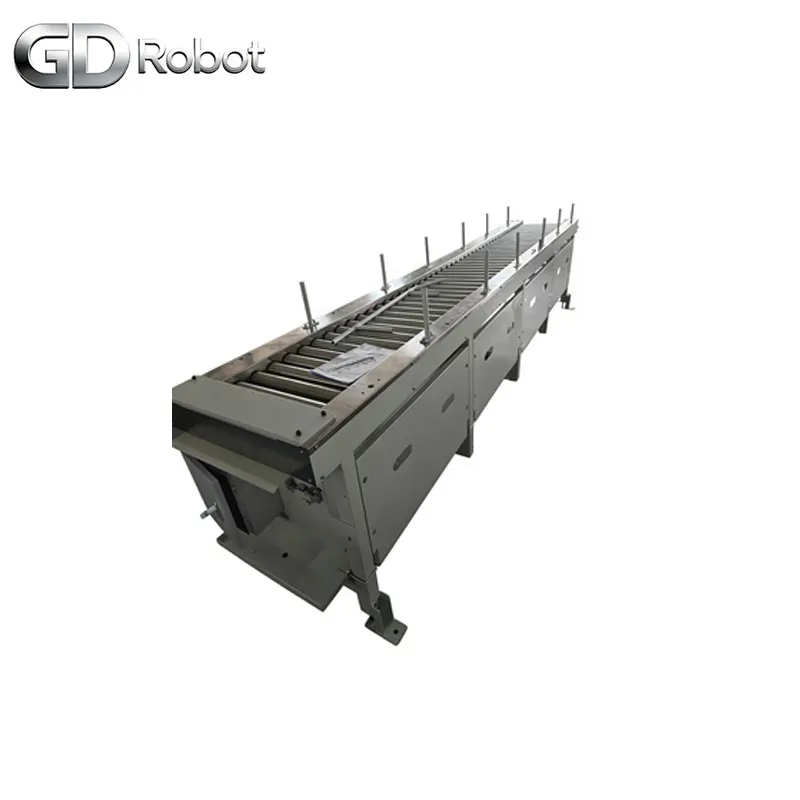 Linha de Transportador Automático em Aço Inoxidável, Estrutura Resistente à Corrosão e Higienica para Processamento e Embalagem de Alimentos