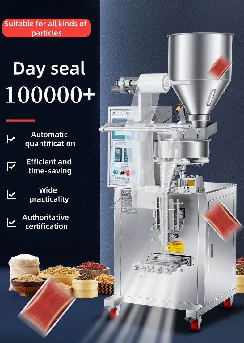 Máquina de Embalagem em Sachet Vertical para Alimentos e Produtos Químicos