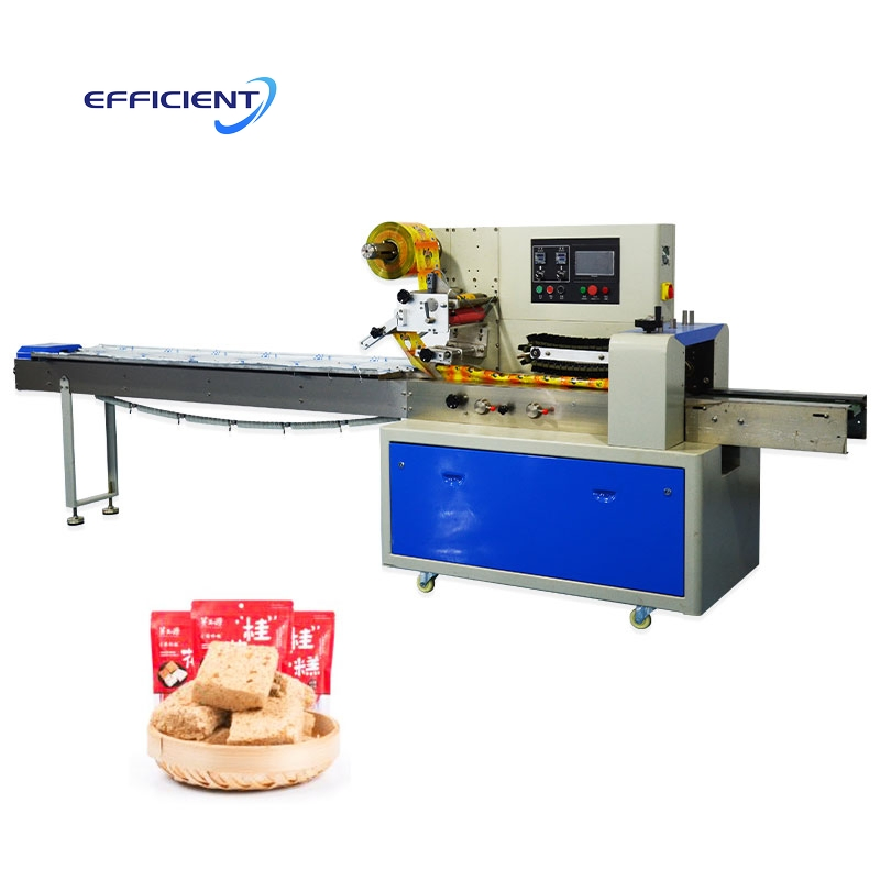 Máquina de Embalagem de Fluxo para Pacote de Almofada Horizontal Pequena para Doces