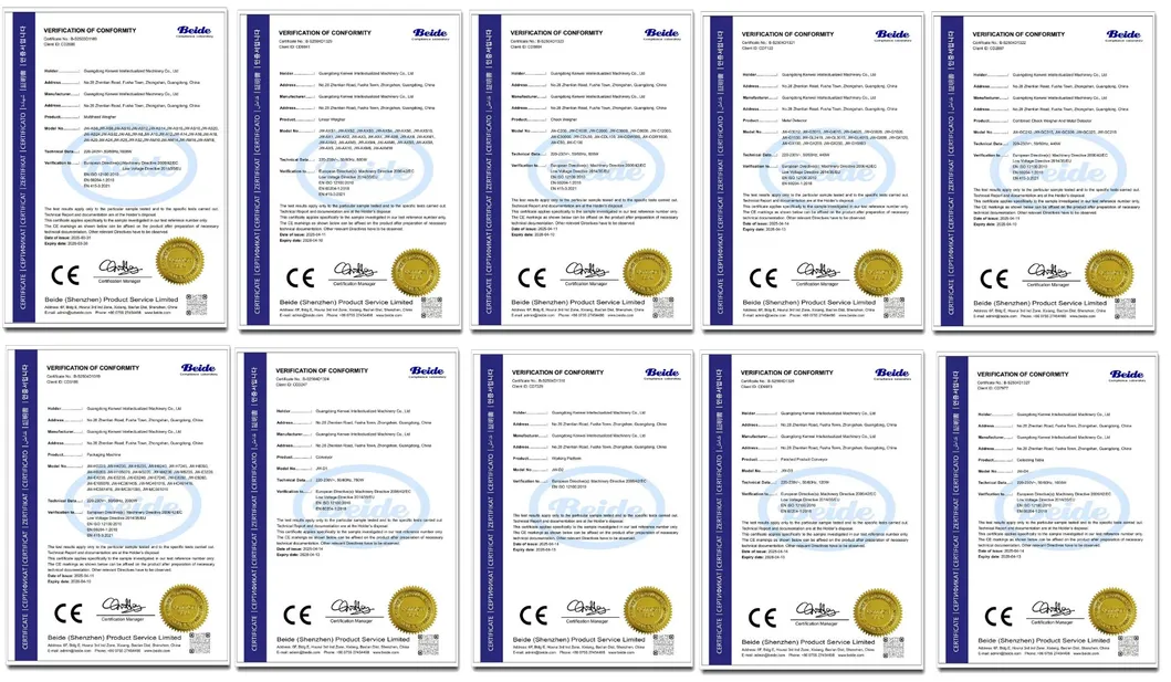 Certificados de Qualidade