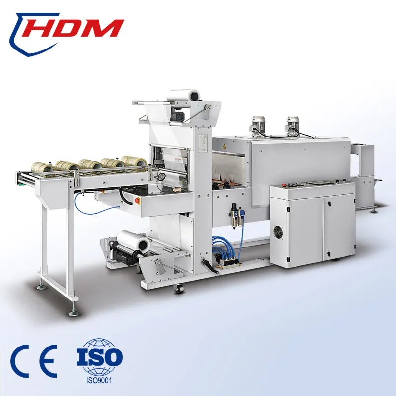 Máquina Automática de Embalagem em Filme Retrátil Máquina de Embalagem Retrátil Máquina de Encolhimento a Calor