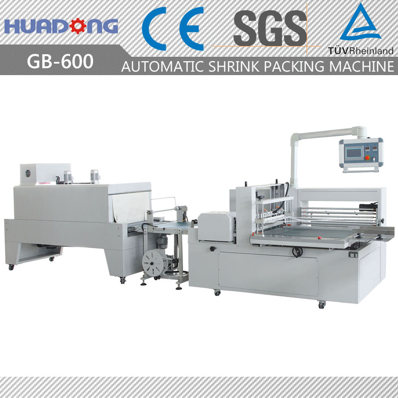 Máquina de Embalagem Automática de Encolhimento de Papel de Parede Máquina de Embalagem Filme Encolhido