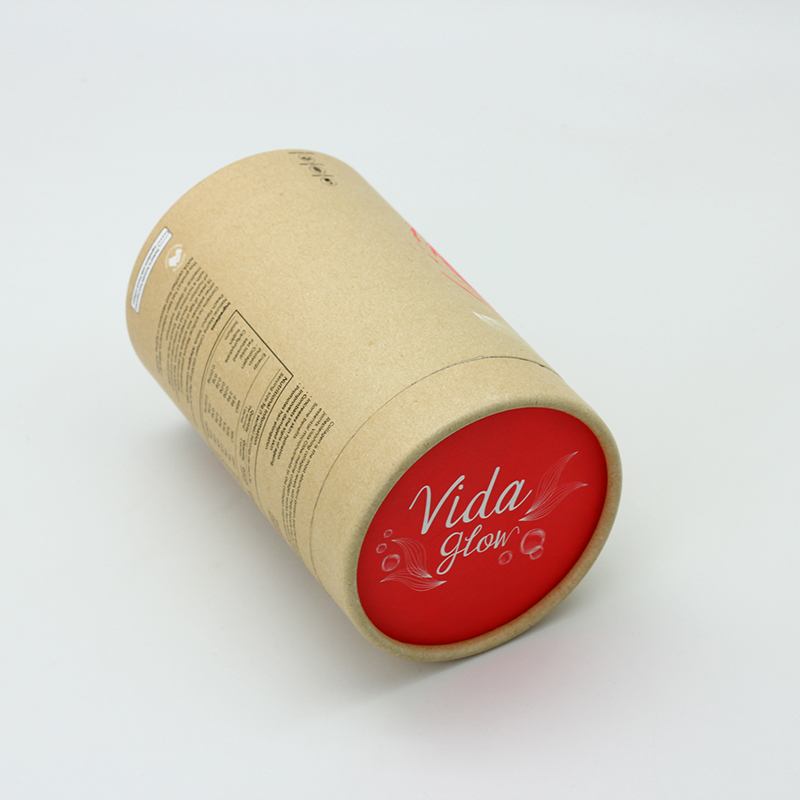 Custom 157gsm Coated Paper 4C Printed Tube Packaging Eco Friendly Kraft Core Manufacturer, Pricelist