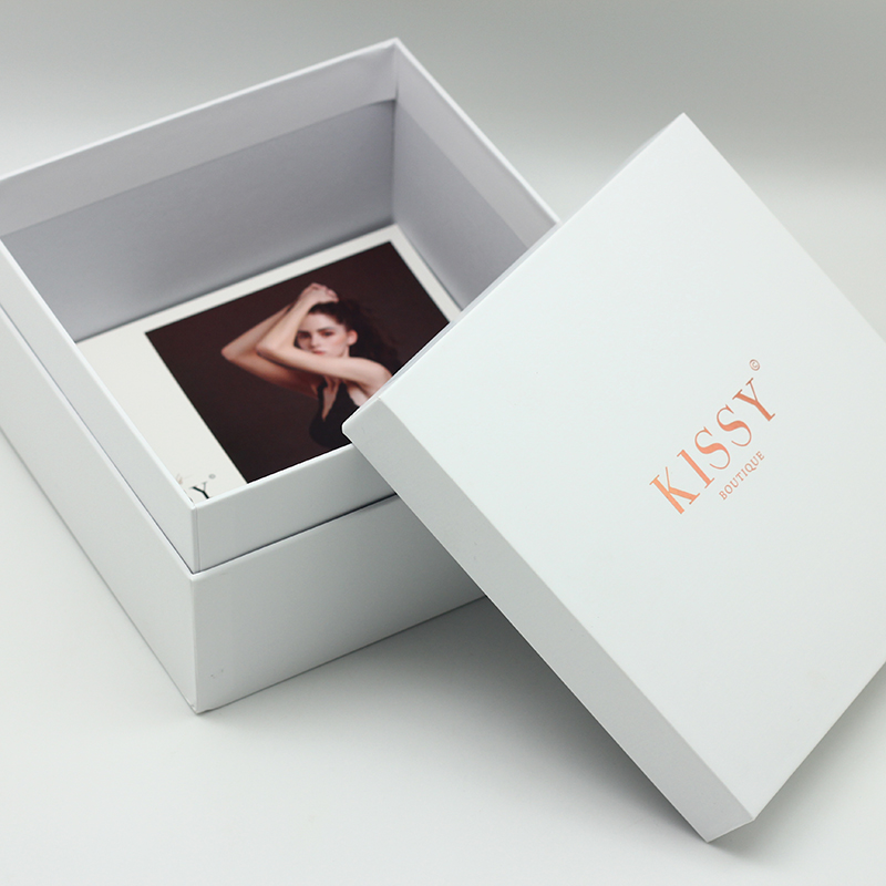 High-Quality Jewelry Gift Package Rigid Paper Box Gold Stamping Logo Quotes, Products