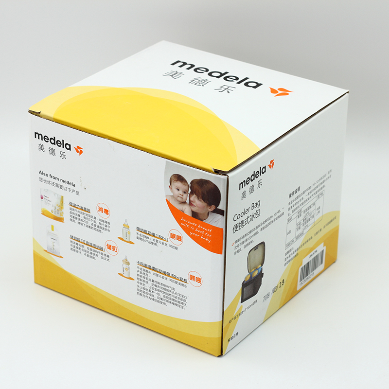 Wholesale Snap Lock Bottom Corrugated Packaging Box Custom Print for Portable Ice Packaging Manufacturers, Service