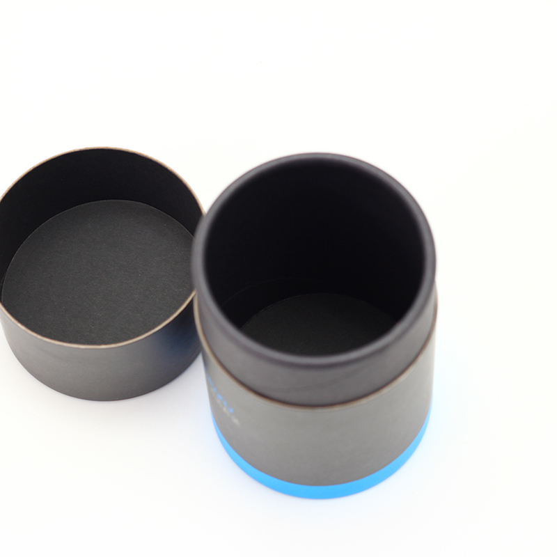 High-Quality 157gsm Chrome Paper Food Grade Cylindric Paper Hard Box Tube Can Factories, Products