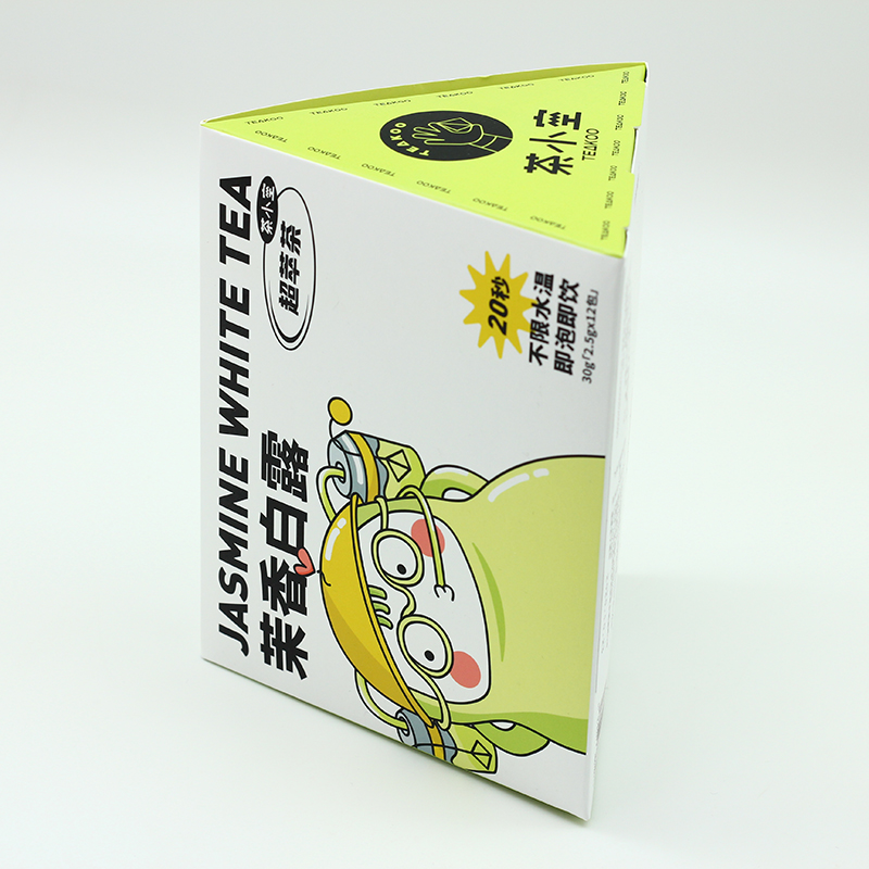 ODM Jasmine Tea Bags Packaging Gable Packaging Box Inside Print Supplier, Service